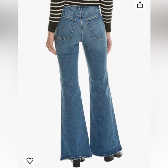 NWT Good American Good Legs Indigo Flare Jean Size 2 - Picture 2 of 7